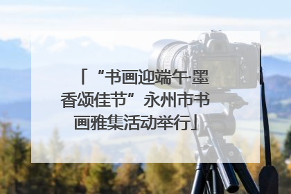 “书画迎端午·墨香颂佳节”永州市书画雅集活动举行