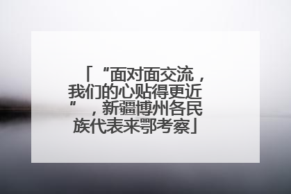 “面对面交流，我们的心贴得更近”，新疆博州各民族代表来鄂考察