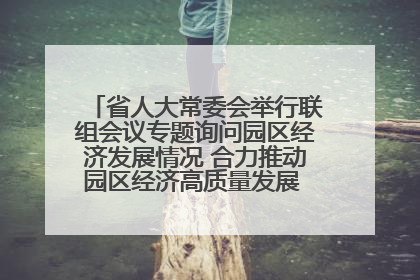 省人大常委会举行联组会议专题询问园区经济发展情况 合力推动园区经济高质量发展 王宁主持会议并讲话 王予波带队到会应询