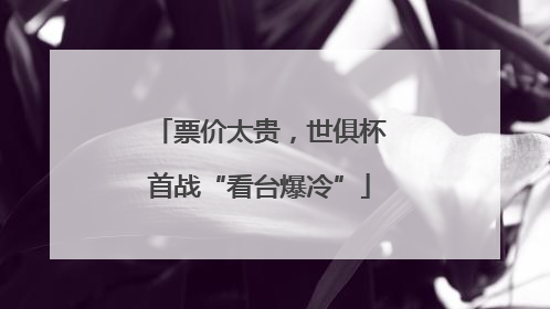 票价太贵，世俱杯首战“看台爆冷”