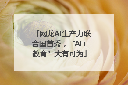 网龙AI生产力联合国首秀，“AI+教育”大有可为
