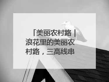 美丽农村路｜浪花里的美丽农村路，三高线串起山海经济学