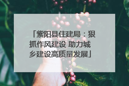紫阳县住建局：狠抓作风建设 助力城乡建设高质量发展