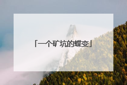 一个矿坑的蝶变