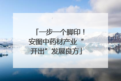 一步一个脚印！安图中药材产业“开出”发展良方