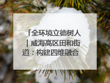 全环境立德树人｜威海高区田和街道：构建四维融合体系 绘就全环境立德树人新画卷