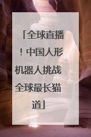 全球直播！中国人形机器人挑战全球最长猫道