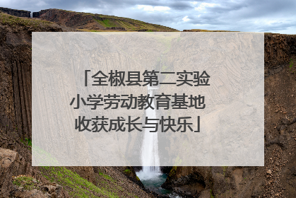 全椒县第二实验小学劳动教育基地收获成长与快乐