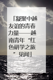 凝聚中越友谊的青春力量——越南青年“红色研学之旅”见闻