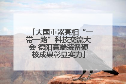 大国重器亮相“一带一路”科技交流大会 德阳高端装备硬核成果彰显实力