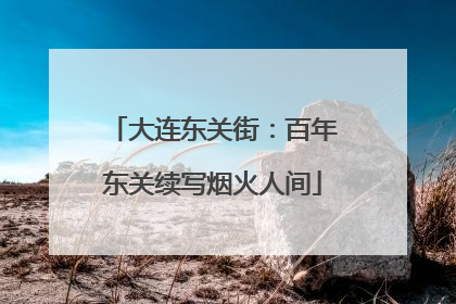 大连东关街：百年东关续写烟火人间
