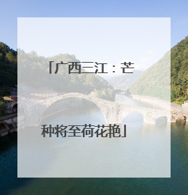 广西三江：芒种将至荷花艳
