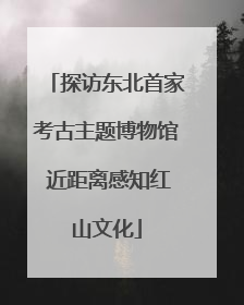 探访东北首家考古主题博物馆 近距离感知红山文化