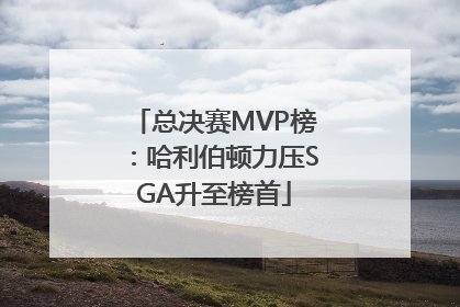总决赛MVP榜：哈利伯顿力压SGA升至榜首