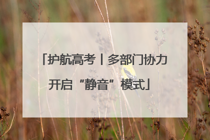 护航高考丨多部门协力 开启“静音”模式