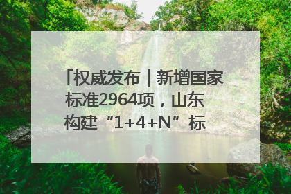 权威发布｜新增国家标准2964项，山东构建“1+4+N”标准化创新发展新格局