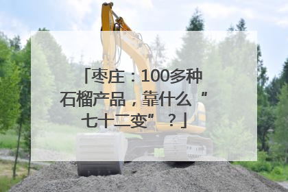 枣庄：100多种石榴产品，靠什么“七十二变”？