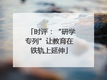 时评：“研学专列”让教育在铁轨上延伸