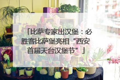 比萨专家出汉堡：必胜客比萨堡亮相“西安首届天台汉堡节”