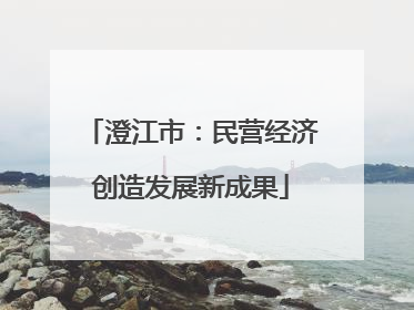 澄江市：民营经济创造发展新成果