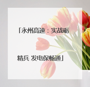 永州高速：实战砺精兵 发电保畅通