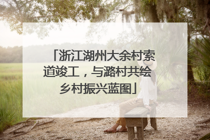 浙江湖州大余村索道竣工，与潞村共绘乡村振兴蓝图
