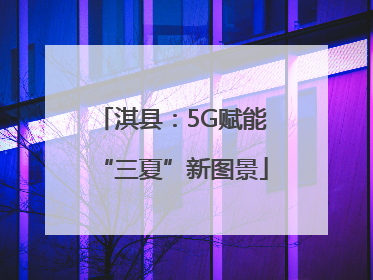 淇县：5G赋能“三夏”新图景