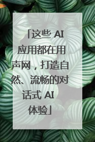 这些 AI 应用都在用声网，打造自然、流畅的对话式 AI 体验