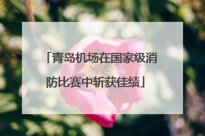 青岛机场在国家级消防比赛中斩获佳绩