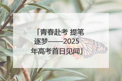 青春赴考 提笔逐梦——2025年高考首日见闻