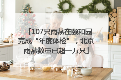 107只雨燕在颐和园完成“年度体检”，北京雨燕数量已超一万只