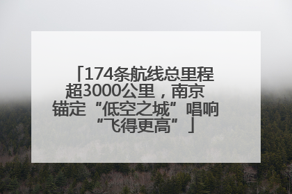 174条航线总里程超3000公里，南京锚定“低空之城”唱响“飞得更高”